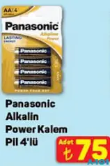 PANASONİC ALKALİN POWER KALEM PİL 4'LÜ